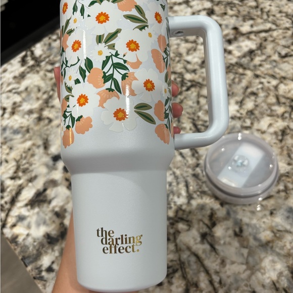The Darling Effect Flower Talk Take Me Everywhere 40oz Tumbler - Picture 9 of 9